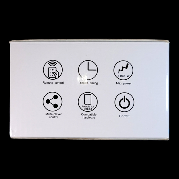 2x Wireless WiFi Smart Switch Remote Socket For Amazon Alexa Google Set Of 2 - Picture 6 of 8